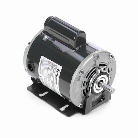 Leeson Motor 0.33 Hp General Purpose Motor, 1 Phase, 1800 Rpm, 115/230 V, 48 Frame, Odp S110